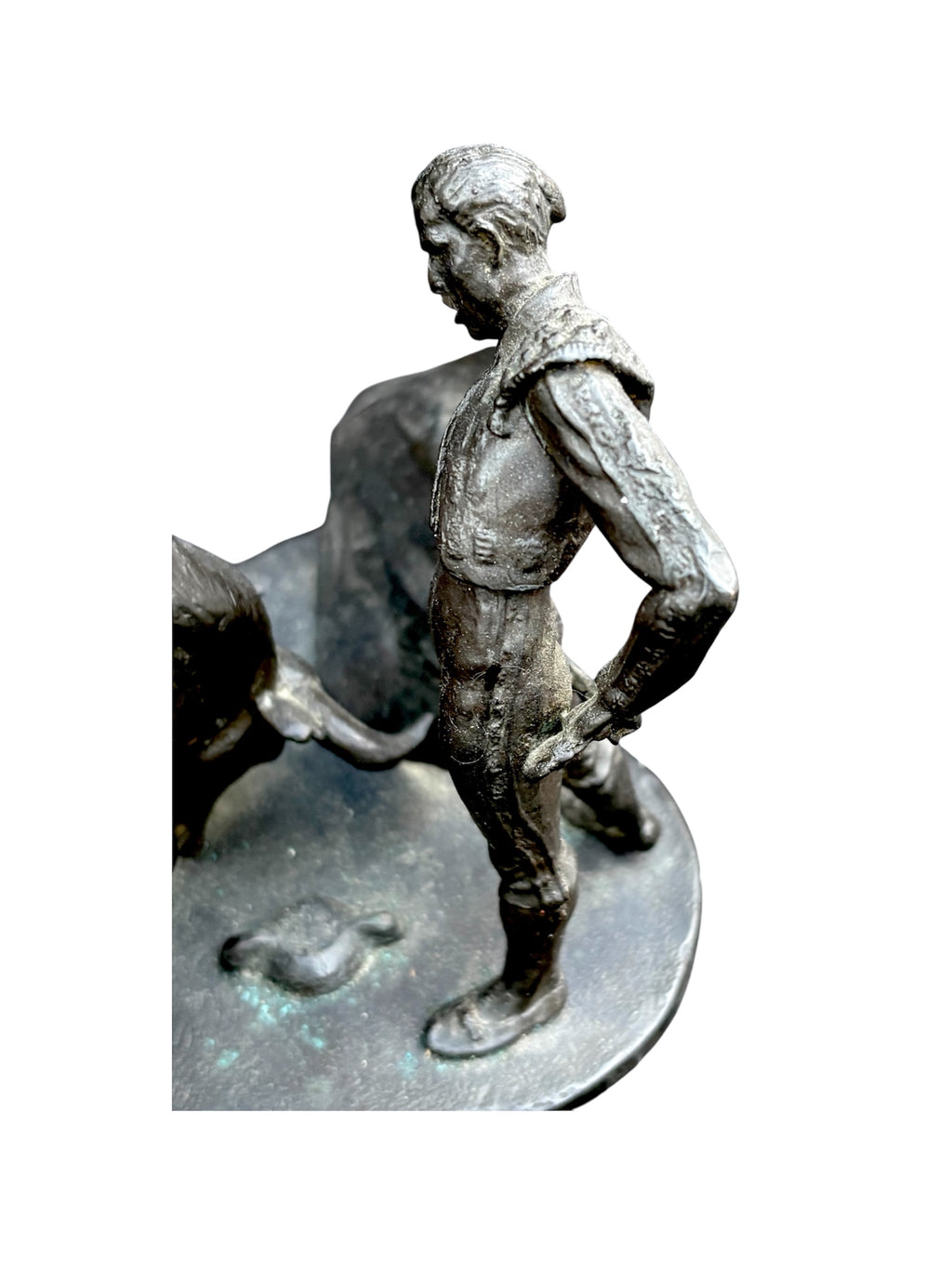 Bronze Matador & Bull Sculpture by José María Moreno (41/49)