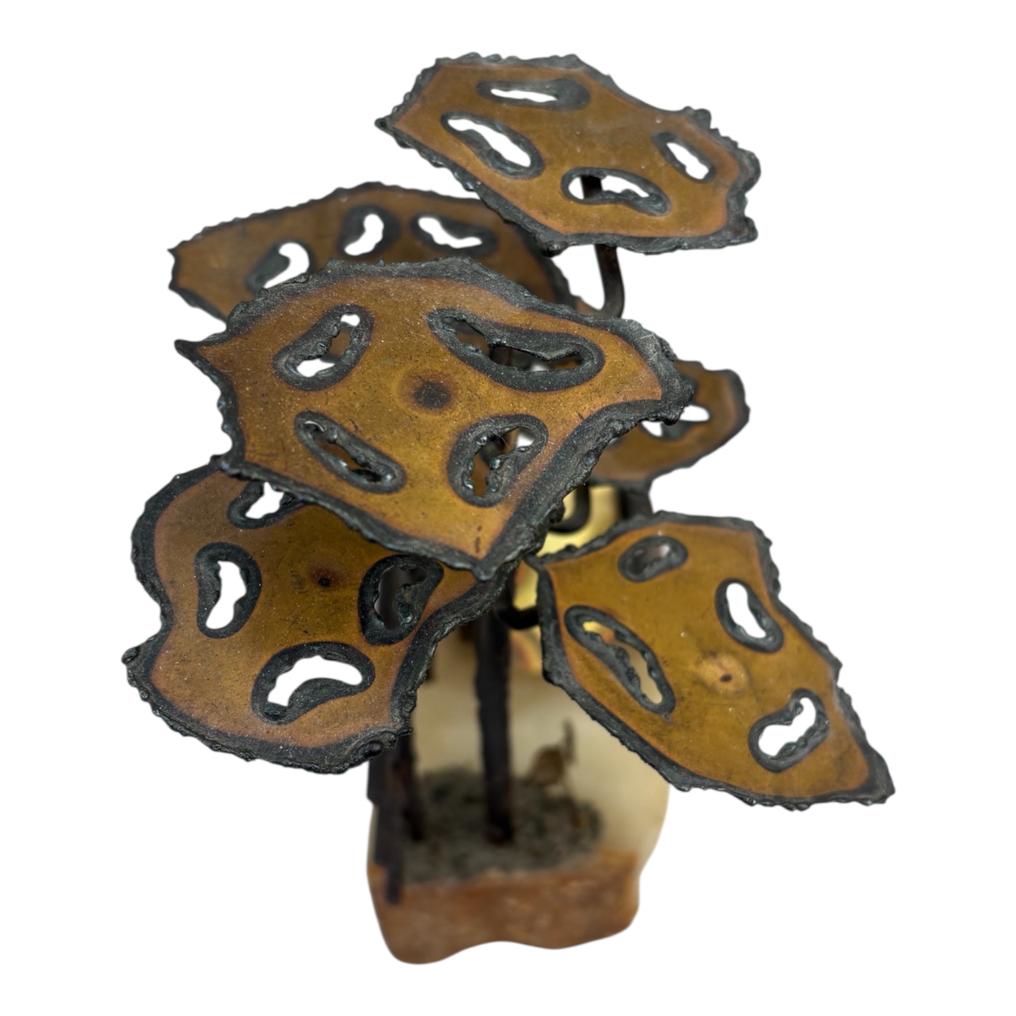 Mario Jason Signed Tree Of Life Bonsai Sculpture