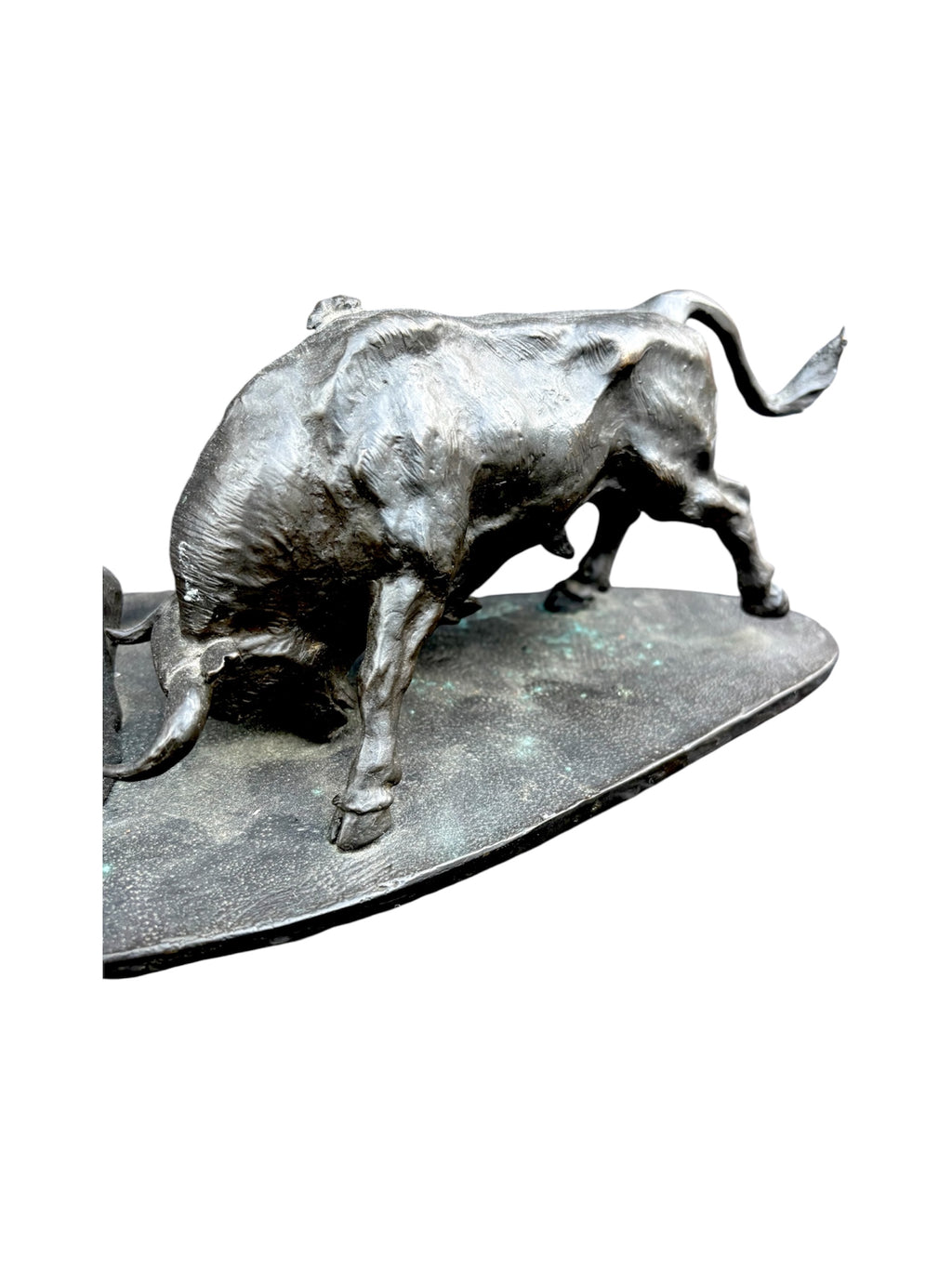 Bronze Matador & Bull Sculpture by José María Moreno (41/49)