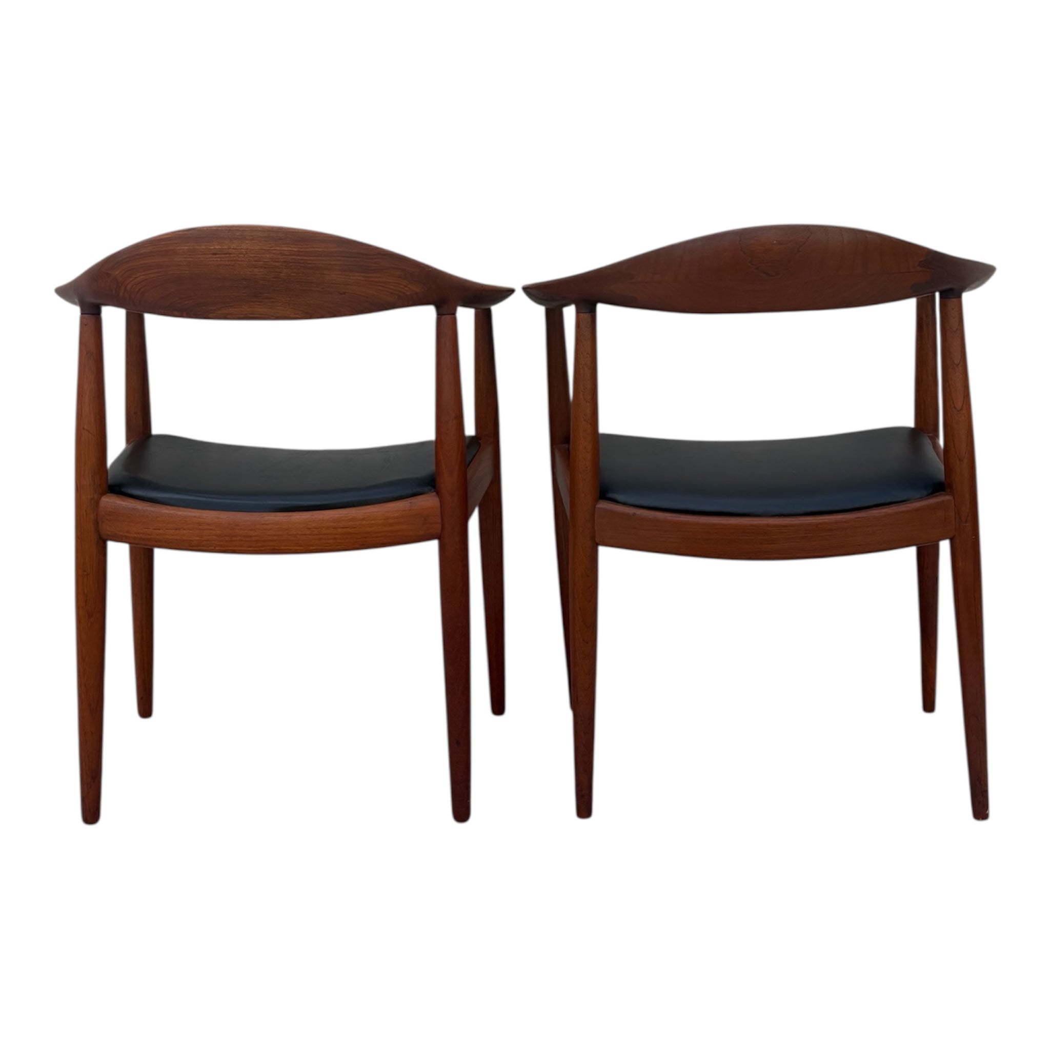 Hans Wegner “The Chair” Set by Johannes Hansen