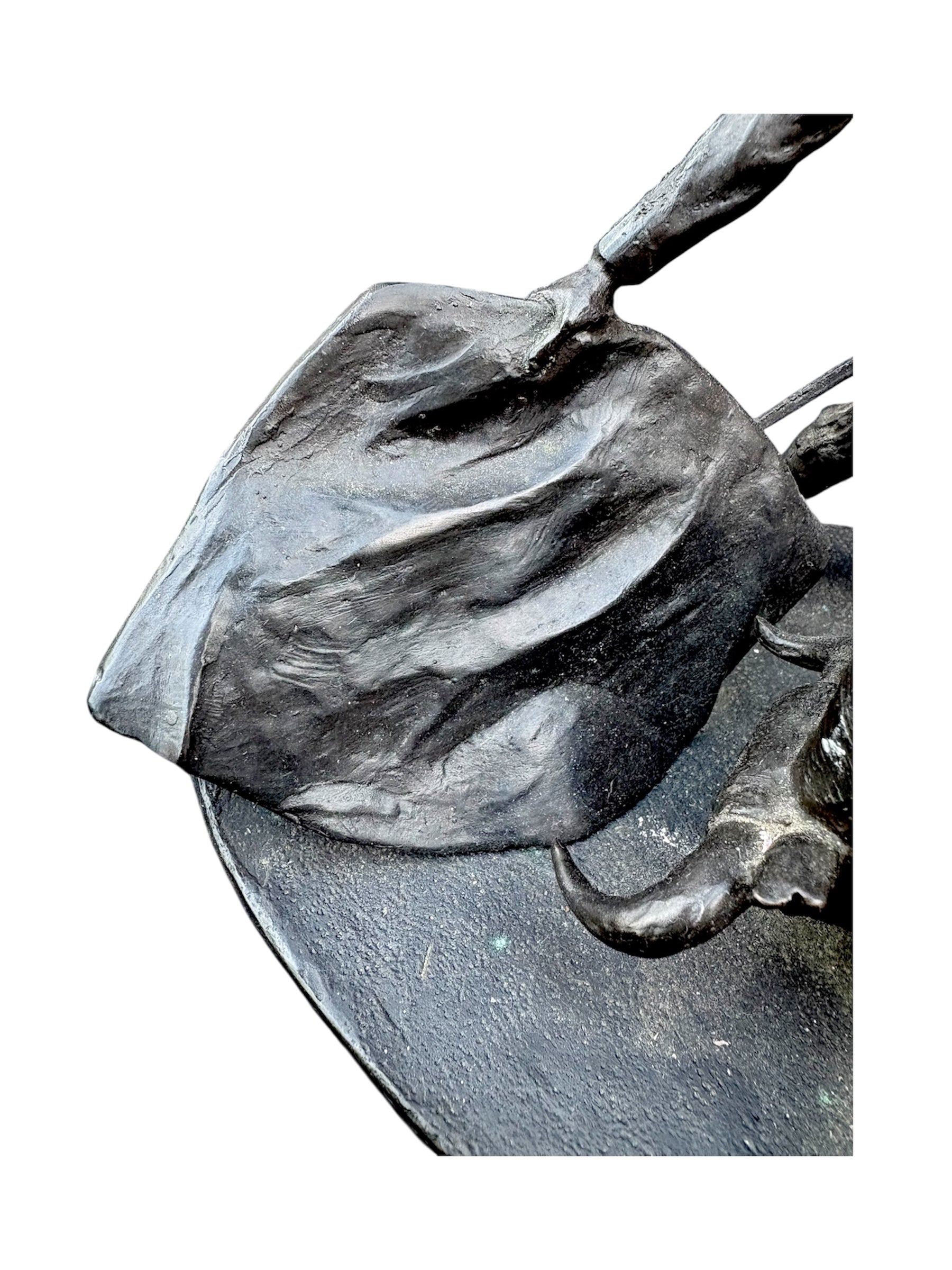 Bronze Matador & Bull Sculpture by José María Moreno (41/49)