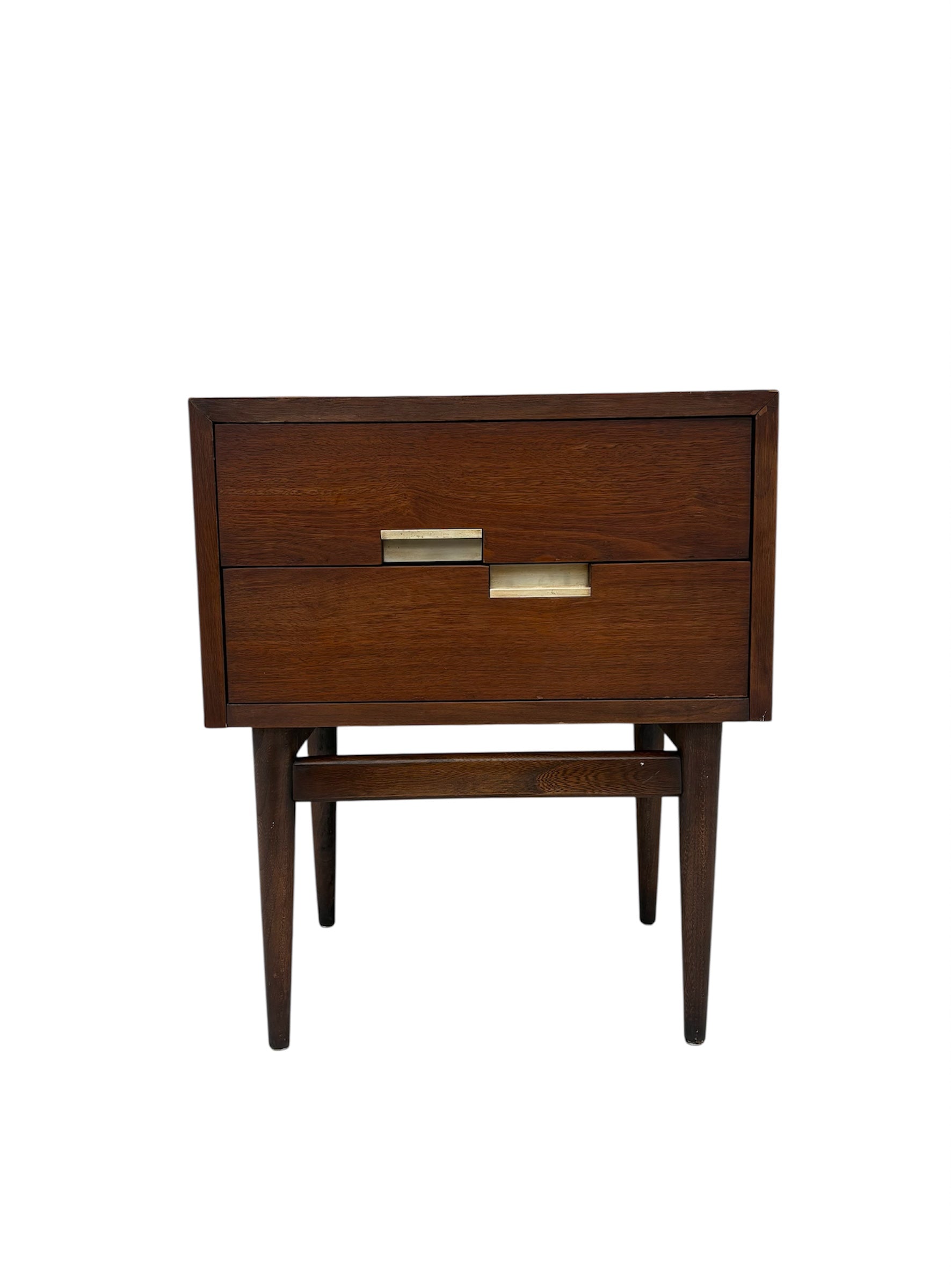 Merton Gershun for American of Martinsville Nightstand - Dania Collection X Inlay