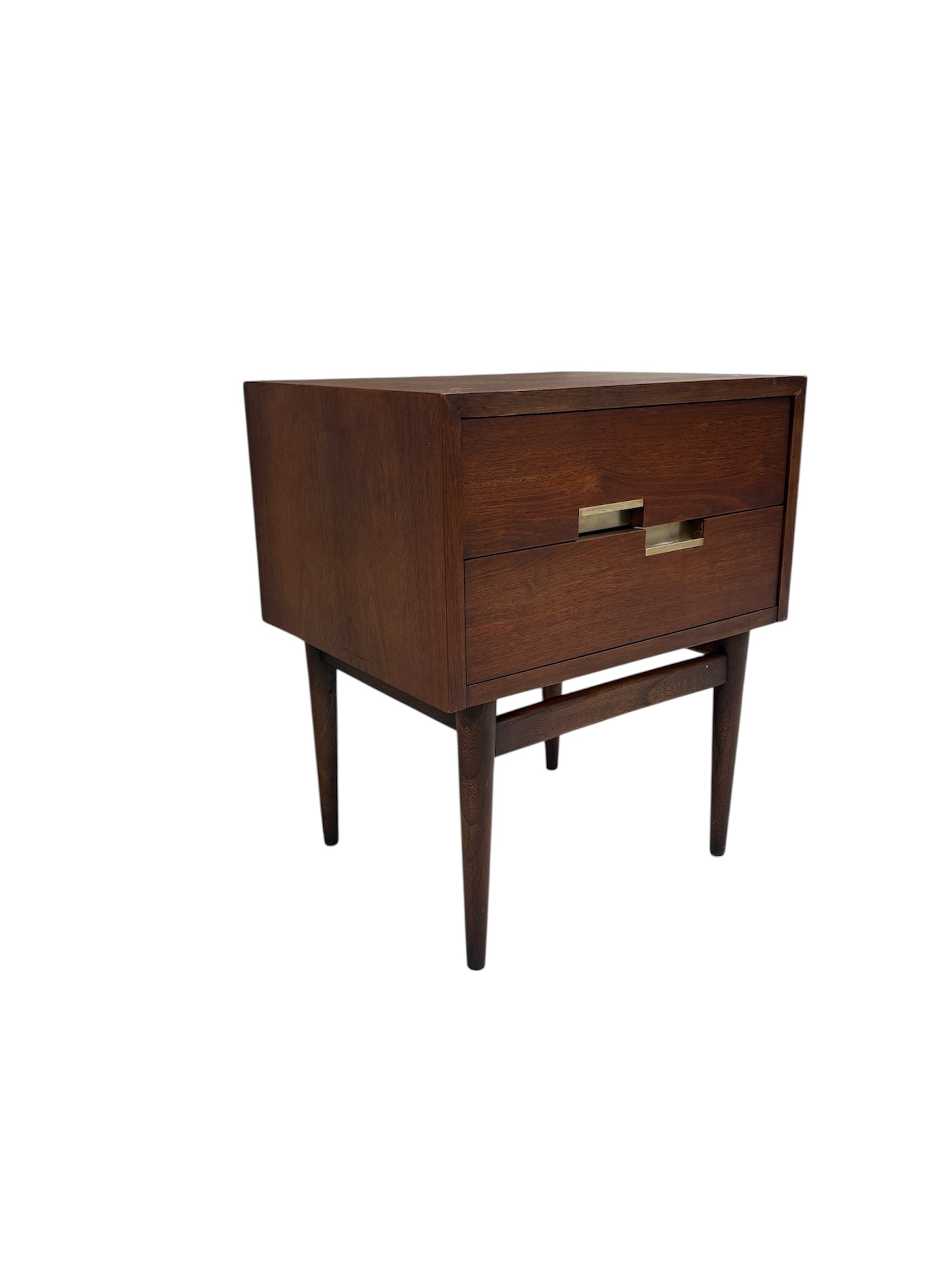 Merton Gershun for American of Martinsville Nightstand - Dania Collection X Inlay