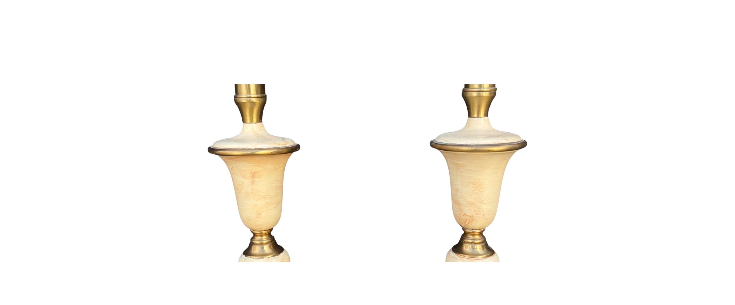 Rembrandt “Masterpieces” Brass Table Lamps