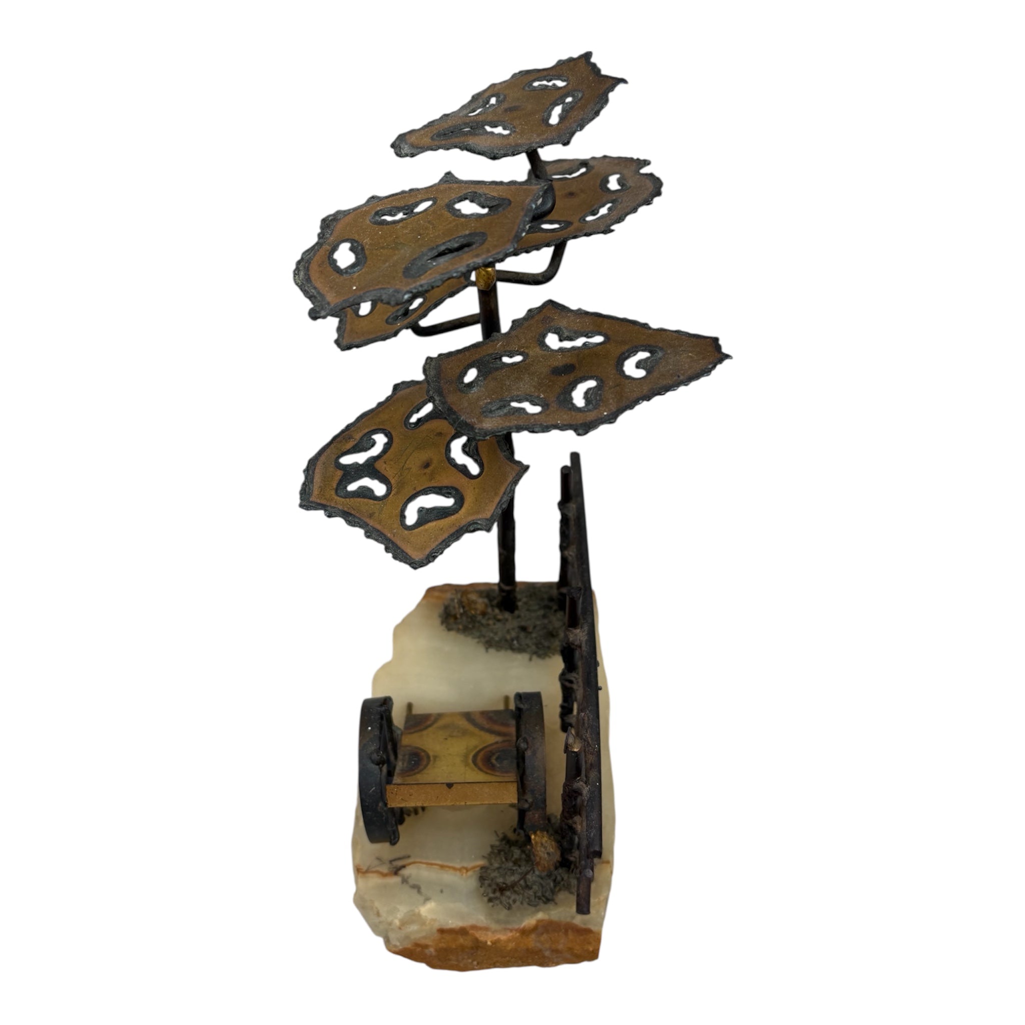 Mario Jason Signed Tree Of Life Bonsai Sculpture