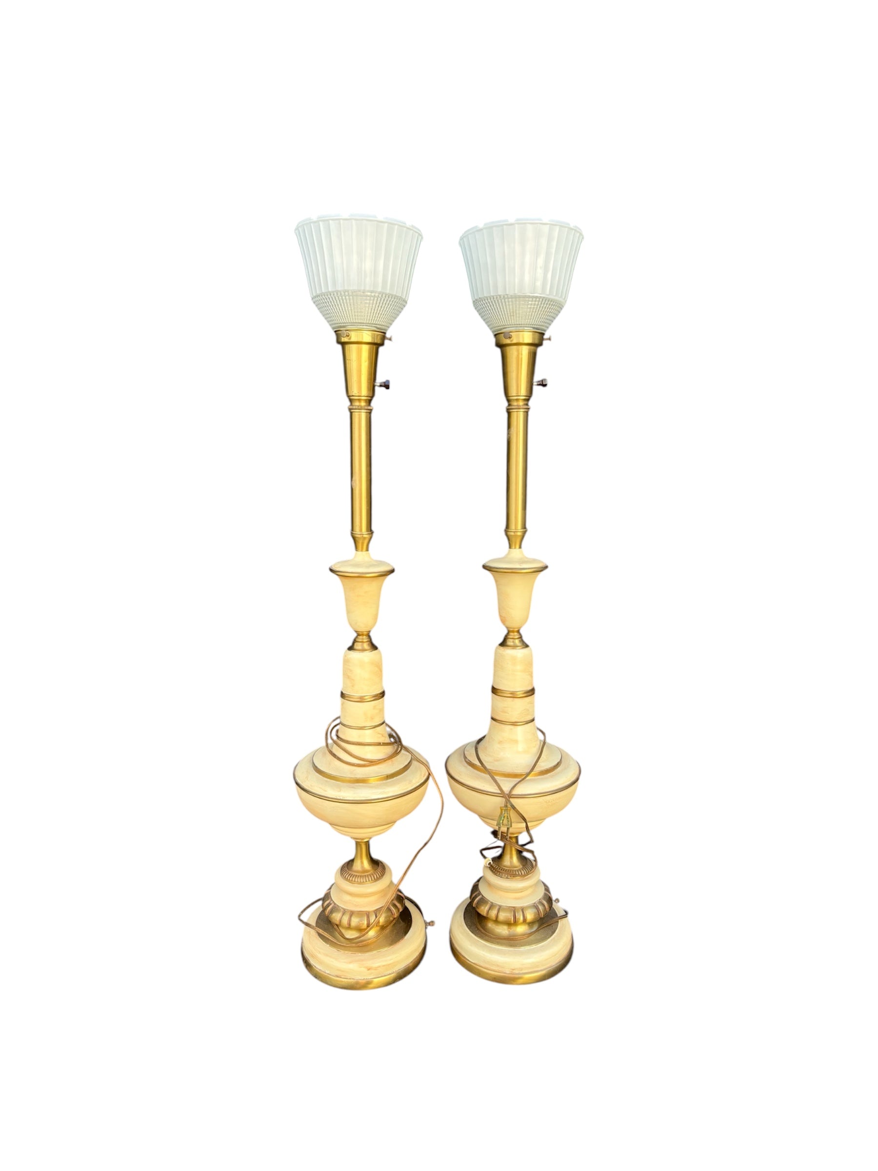 Rembrandt “Masterpieces” Brass Table Lamps