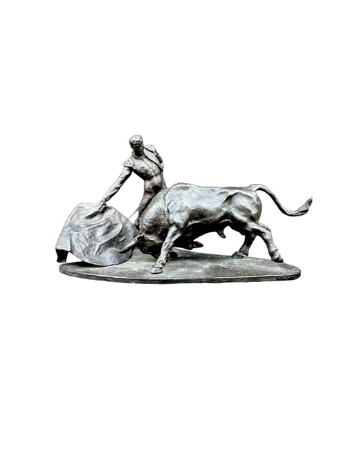Bronze Matador & Bull Sculpture by José María Moreno (41/49)