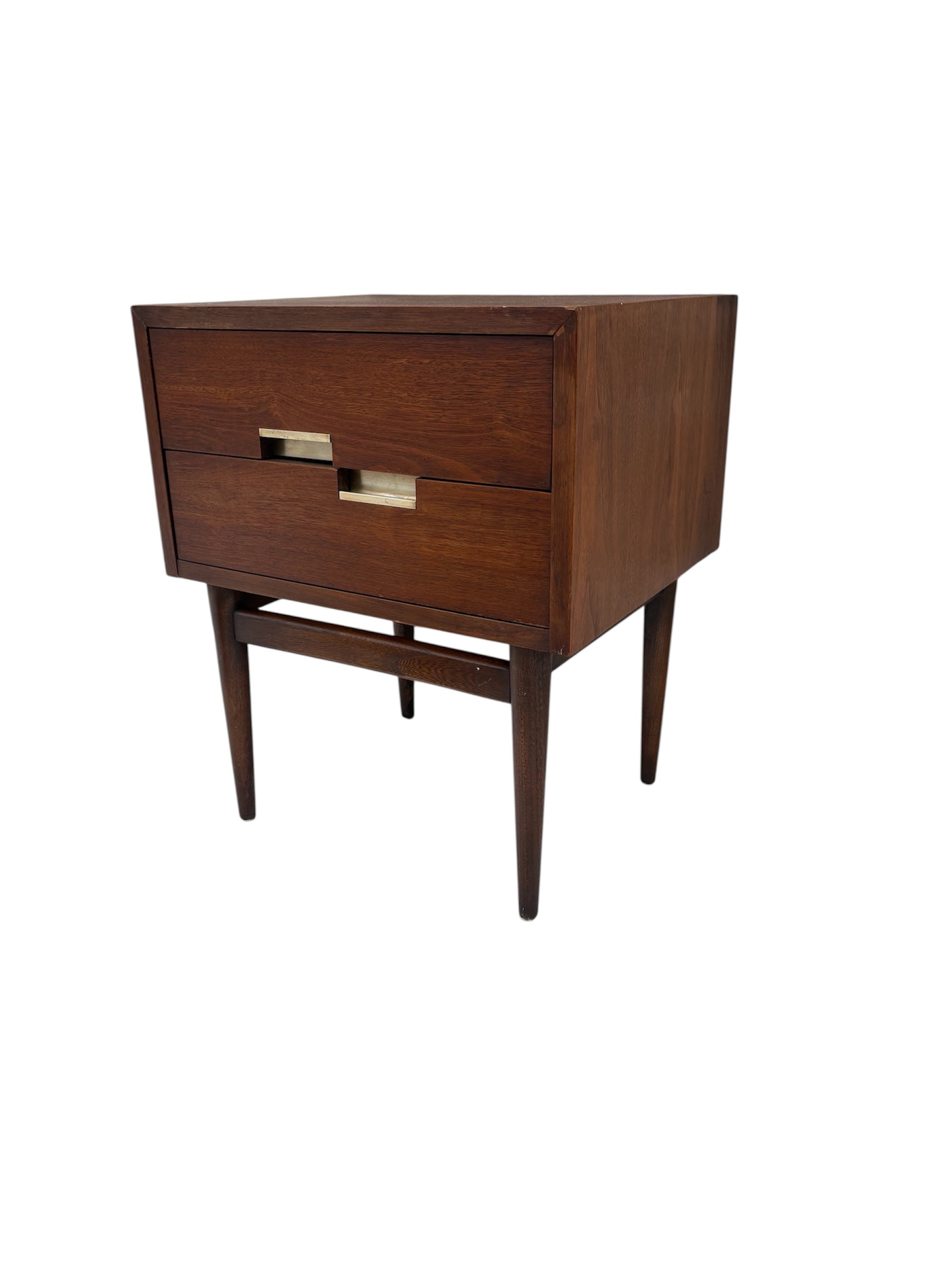 Merton Gershun for American of Martinsville Nightstand - Dania Collection X Inlay